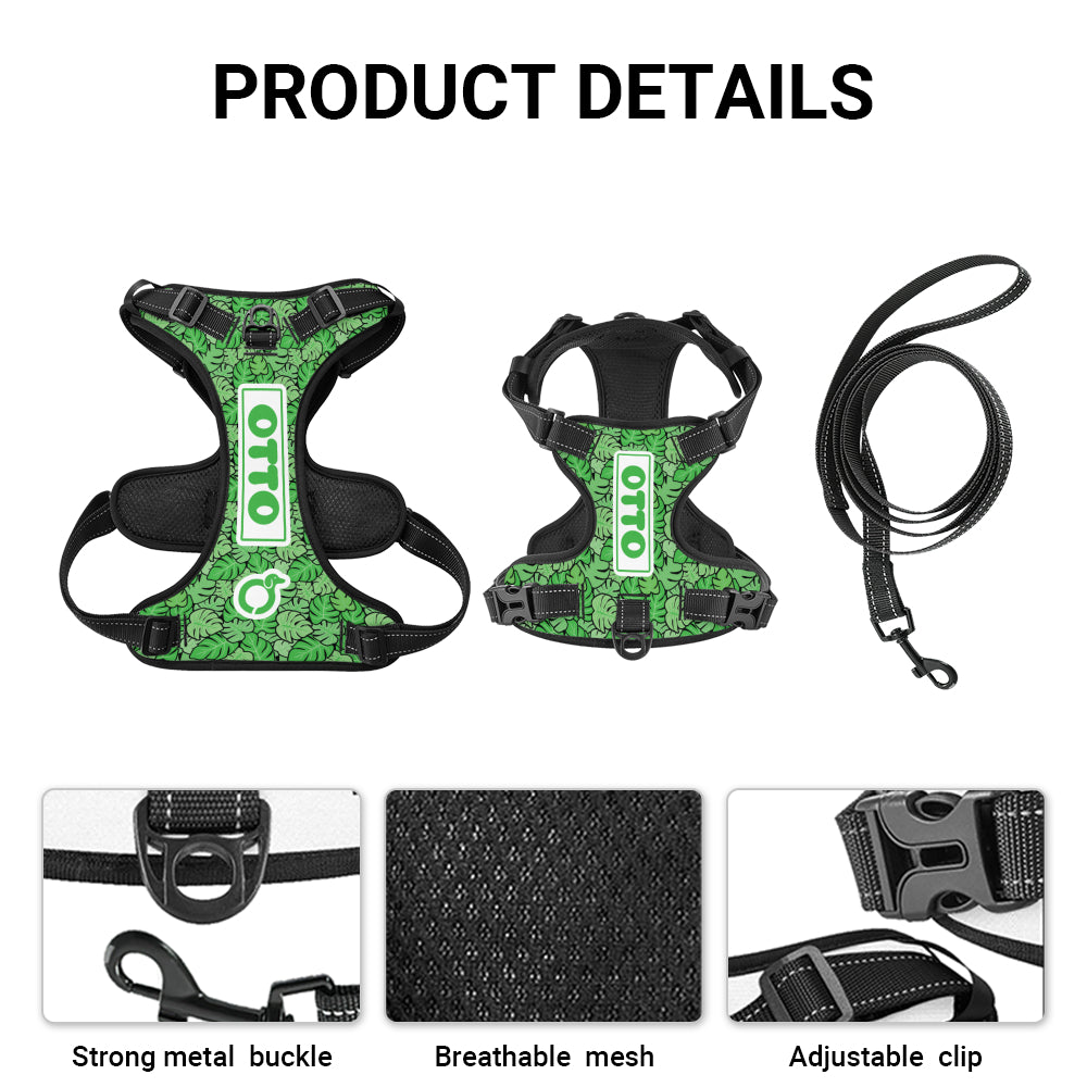 Heinz - Personalized No-Pull Dachshund Dog Harness