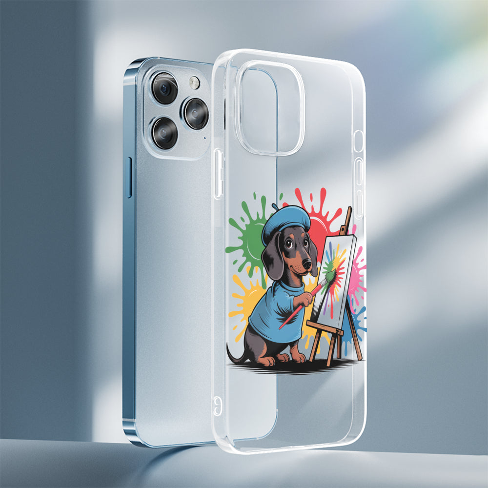 Haley - Clear Silicone Phone Case for iPhone, Samsung & Google Pixel