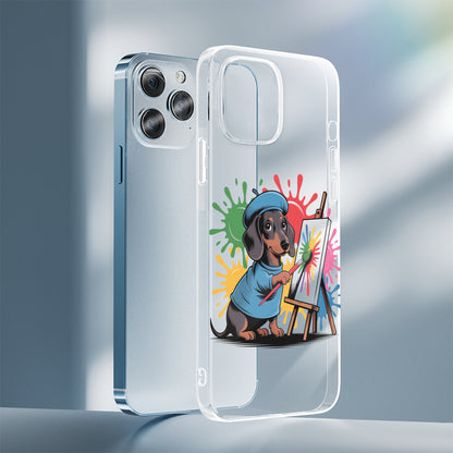 Haley - Clear Silicone Phone Case for iPhone, Samsung & Google Pixel