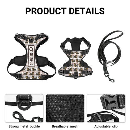 Thistle -  Personalized No-Pull Dachshund Dog Harness