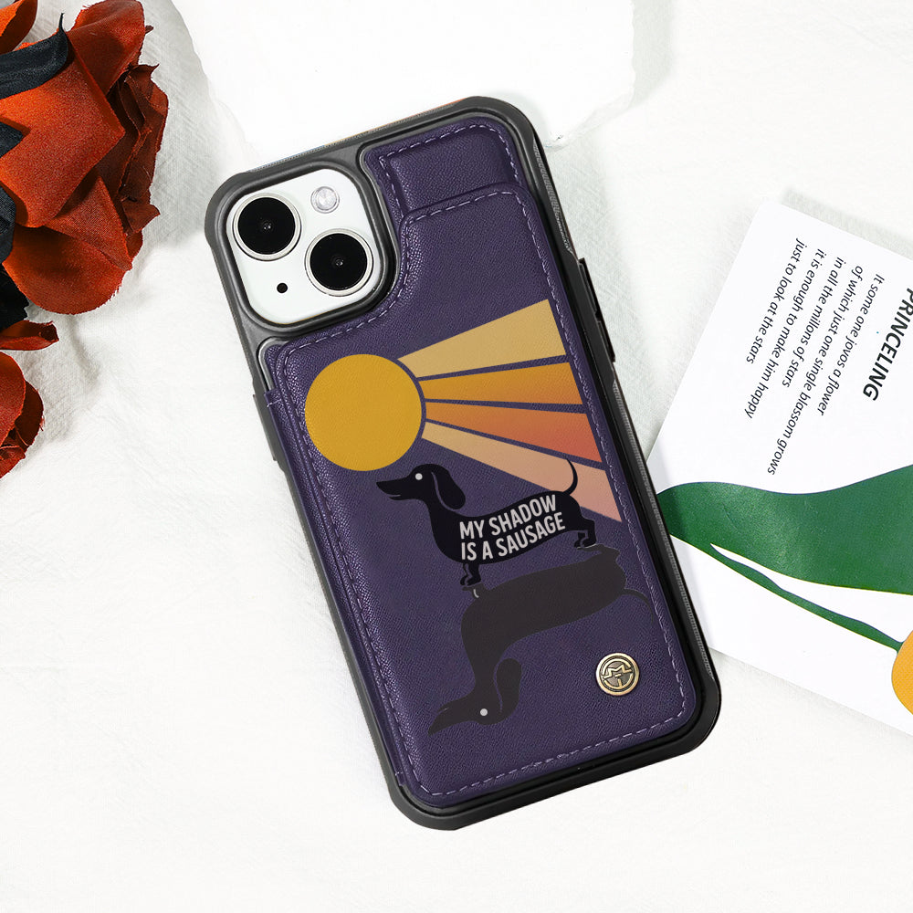 Winter - Leather Wallet Case for for iPhone & Samsung