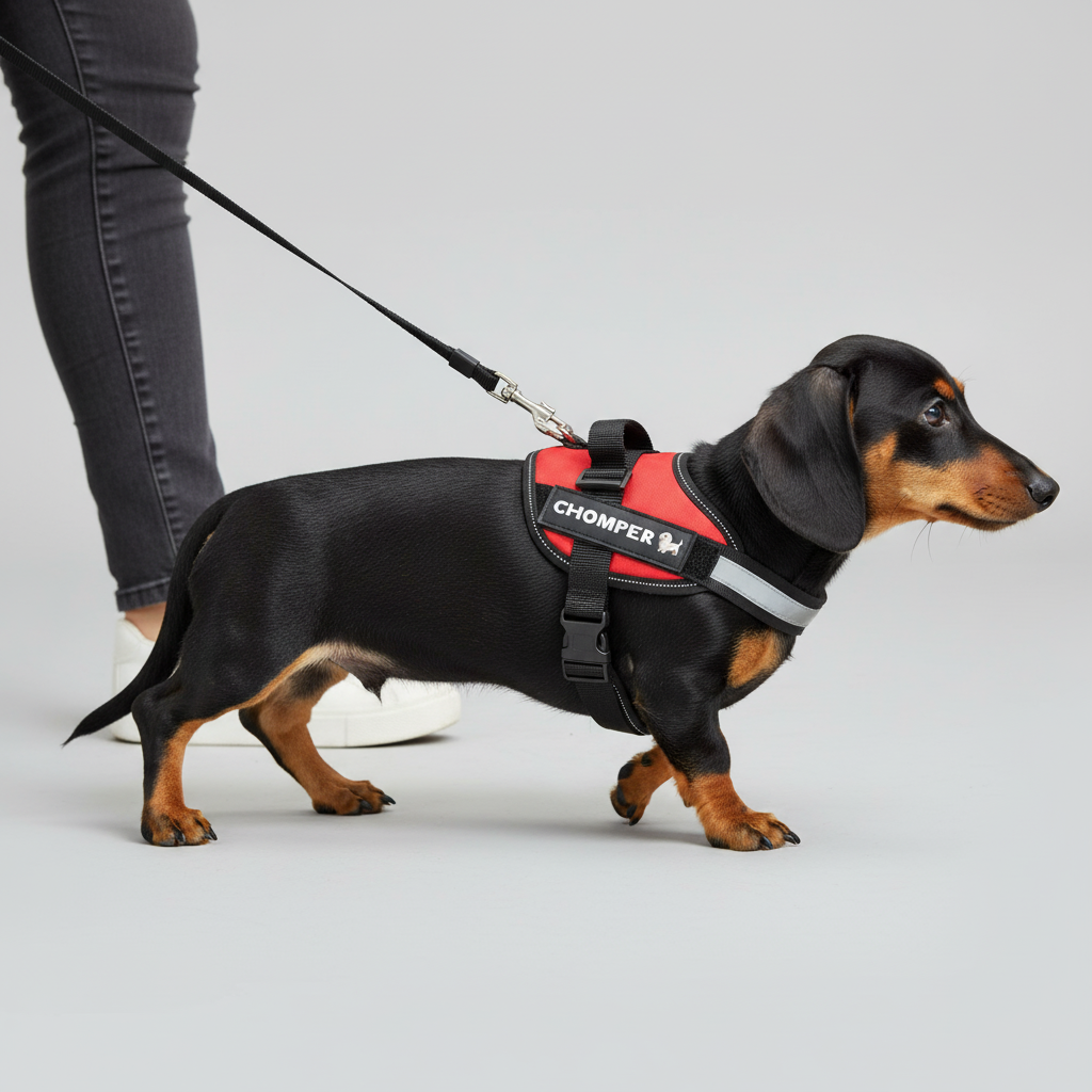 Rollo - Personalized Dachshund Harness