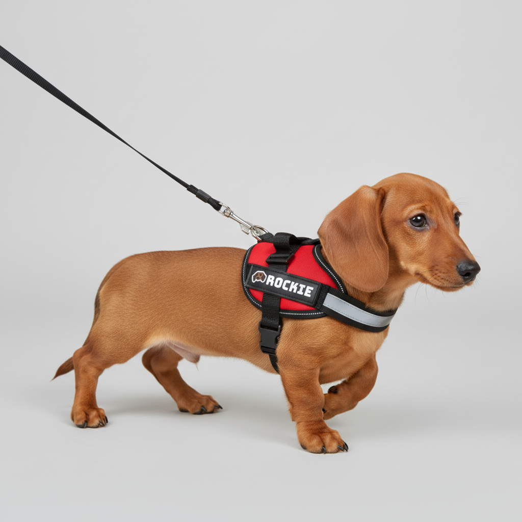 Tahoe - Personalized Dachshund Harness
