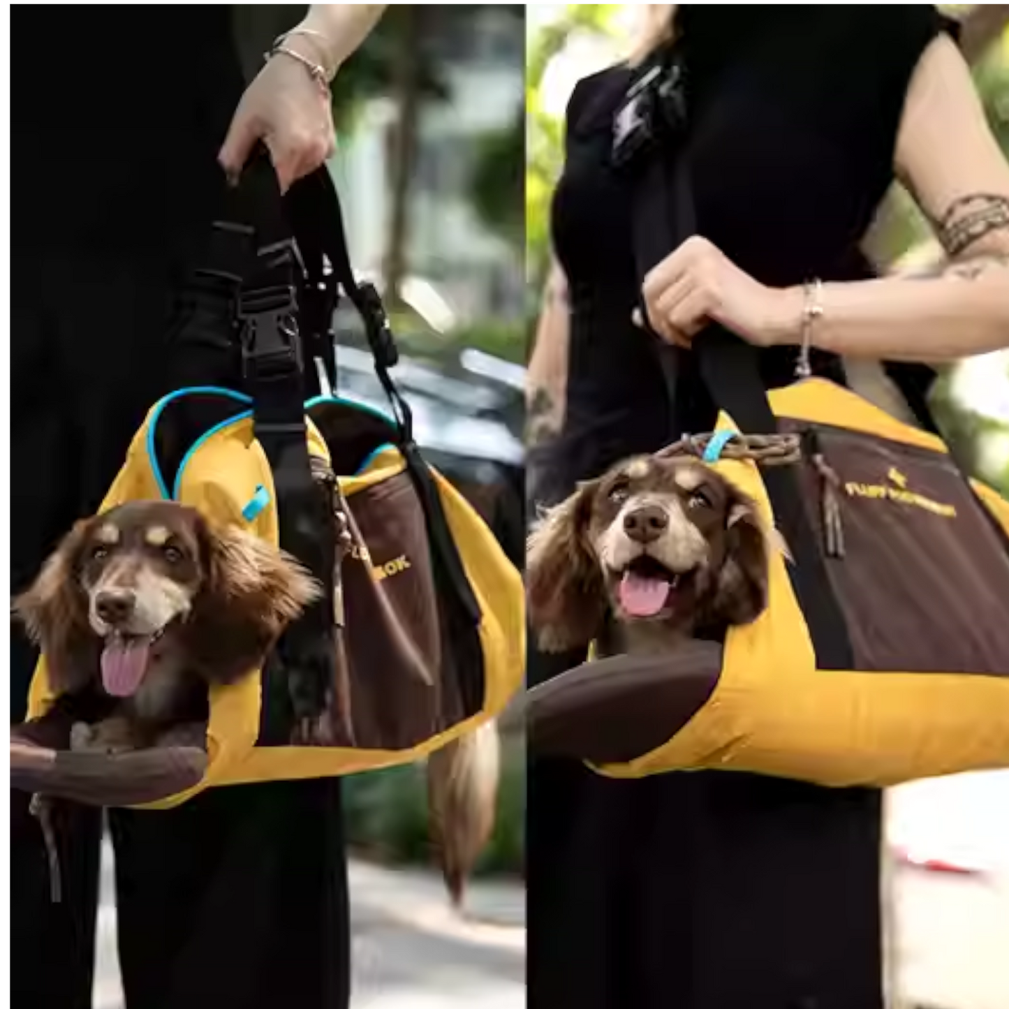 DoxiPack Dachshund Carry Bag – Luxury Travel Pod Shoulder Backpack