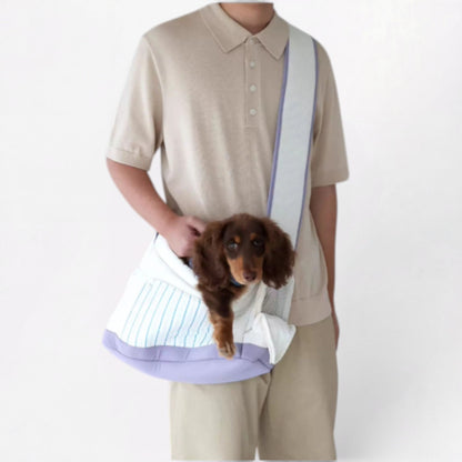 DachiGo Dachshund Outing Carrier – Korean Style Crossbody Bag for Small Dogs