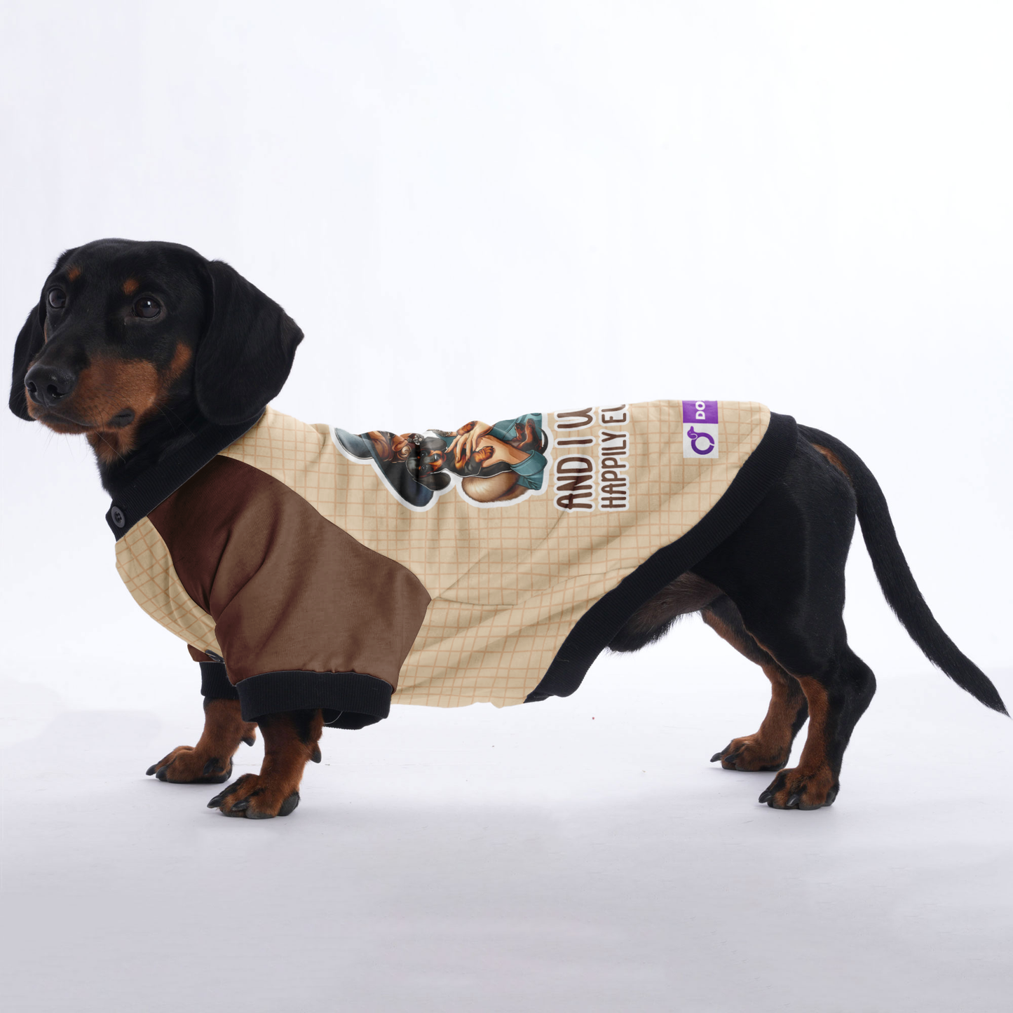 And I Wagged Happily Ever After - Jacket for Dachshunds