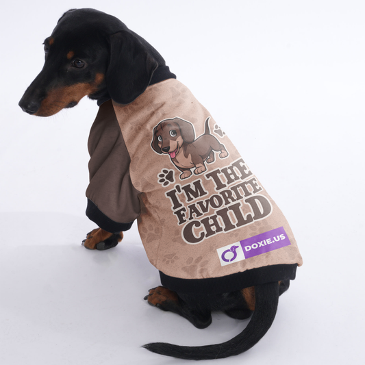 I'm the favorite child - Jacket for Dachshunds