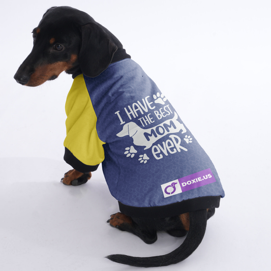 I Have The Best Mom Ever  - Jacket for Dachshunds