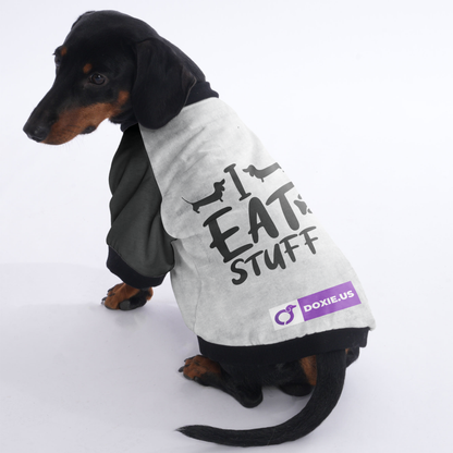 I eat stuff - Jacket for Dachshunds