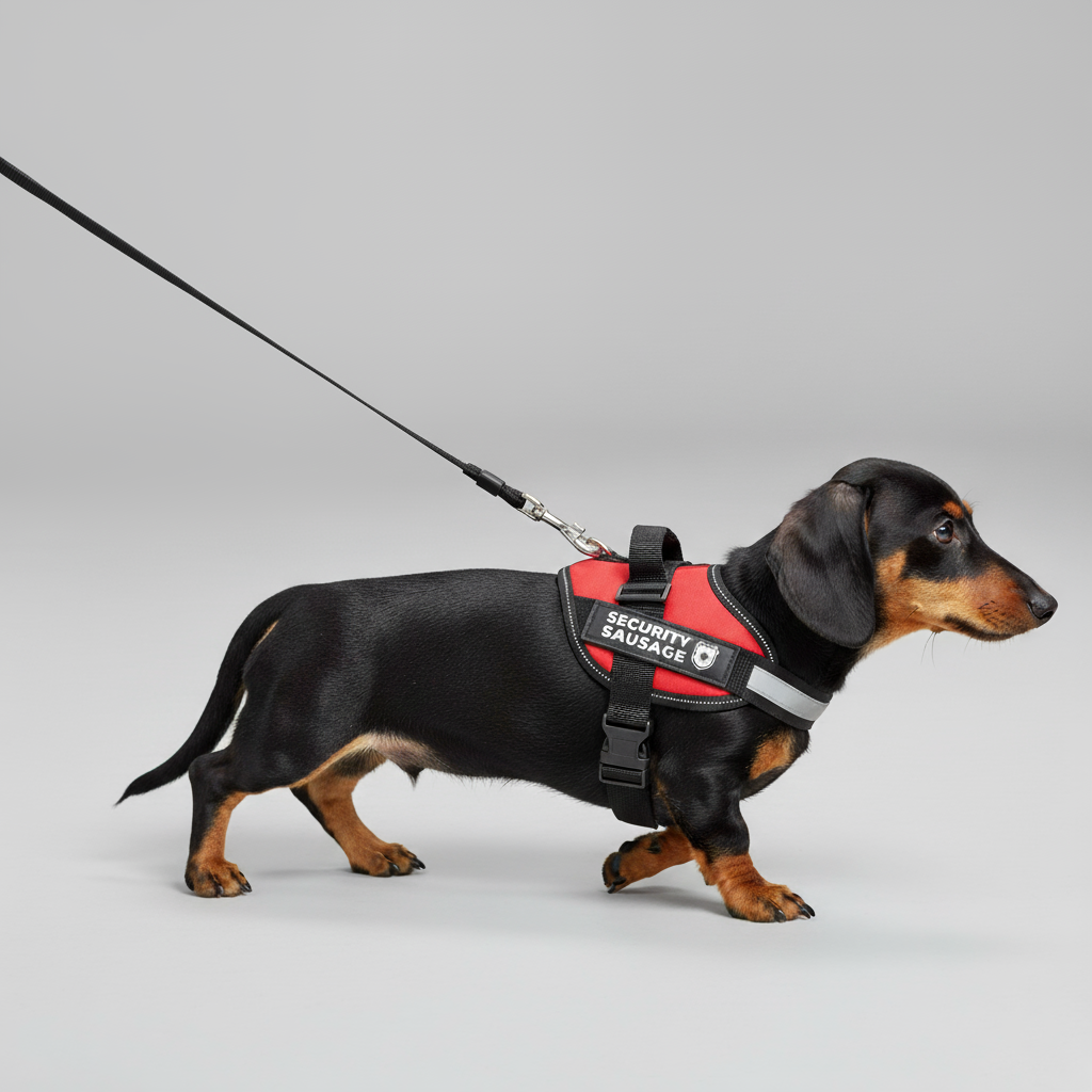 Church - Personalized Dachshund Harness