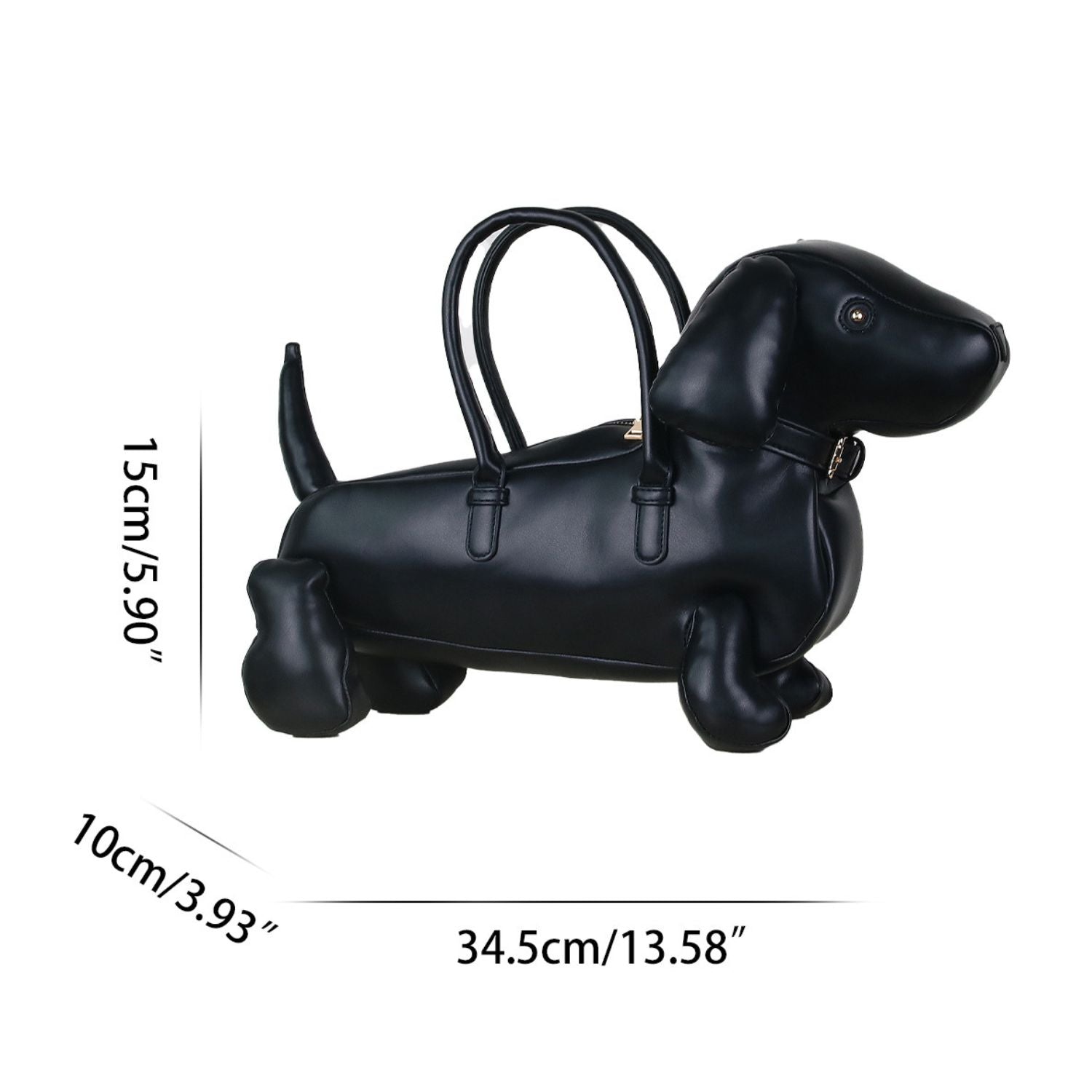 www.doxie.us-Cute-Dachshund-Figurine-Handbag-for-Women-size