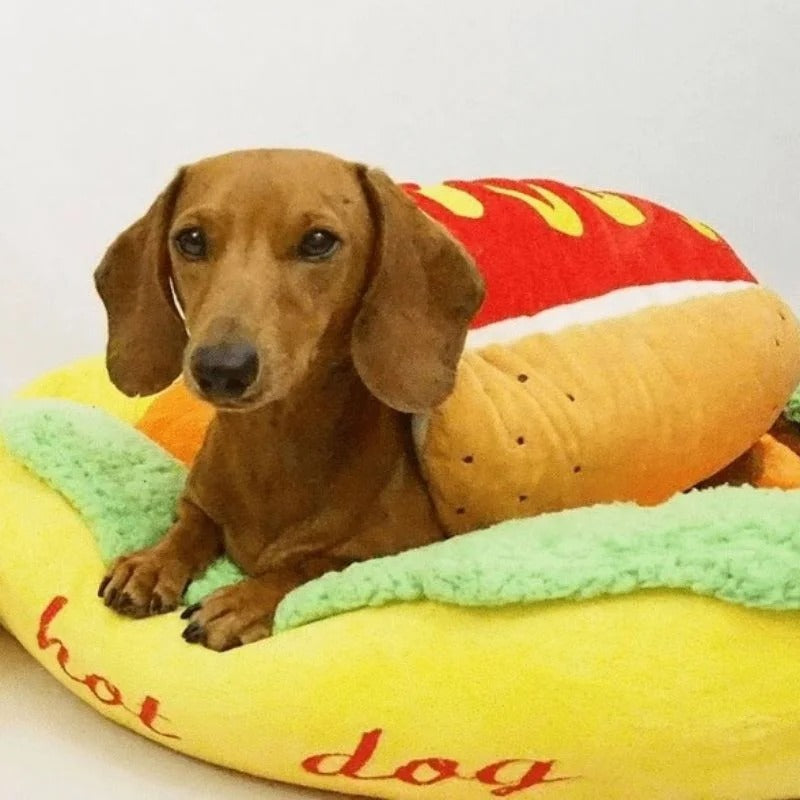 Hot Dog Doxie Bed