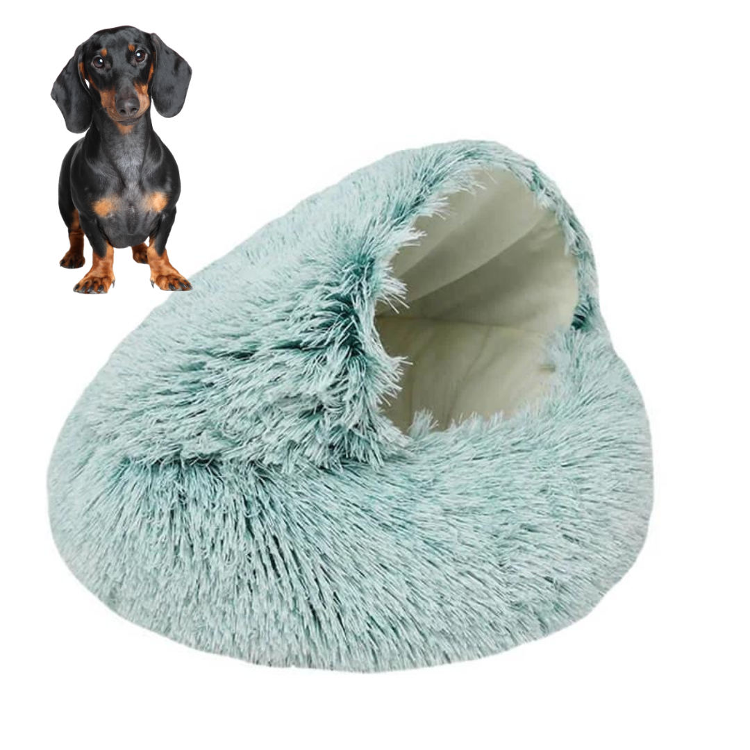 www.doxie.us-Luxury-Dachshund-Cave-Bed