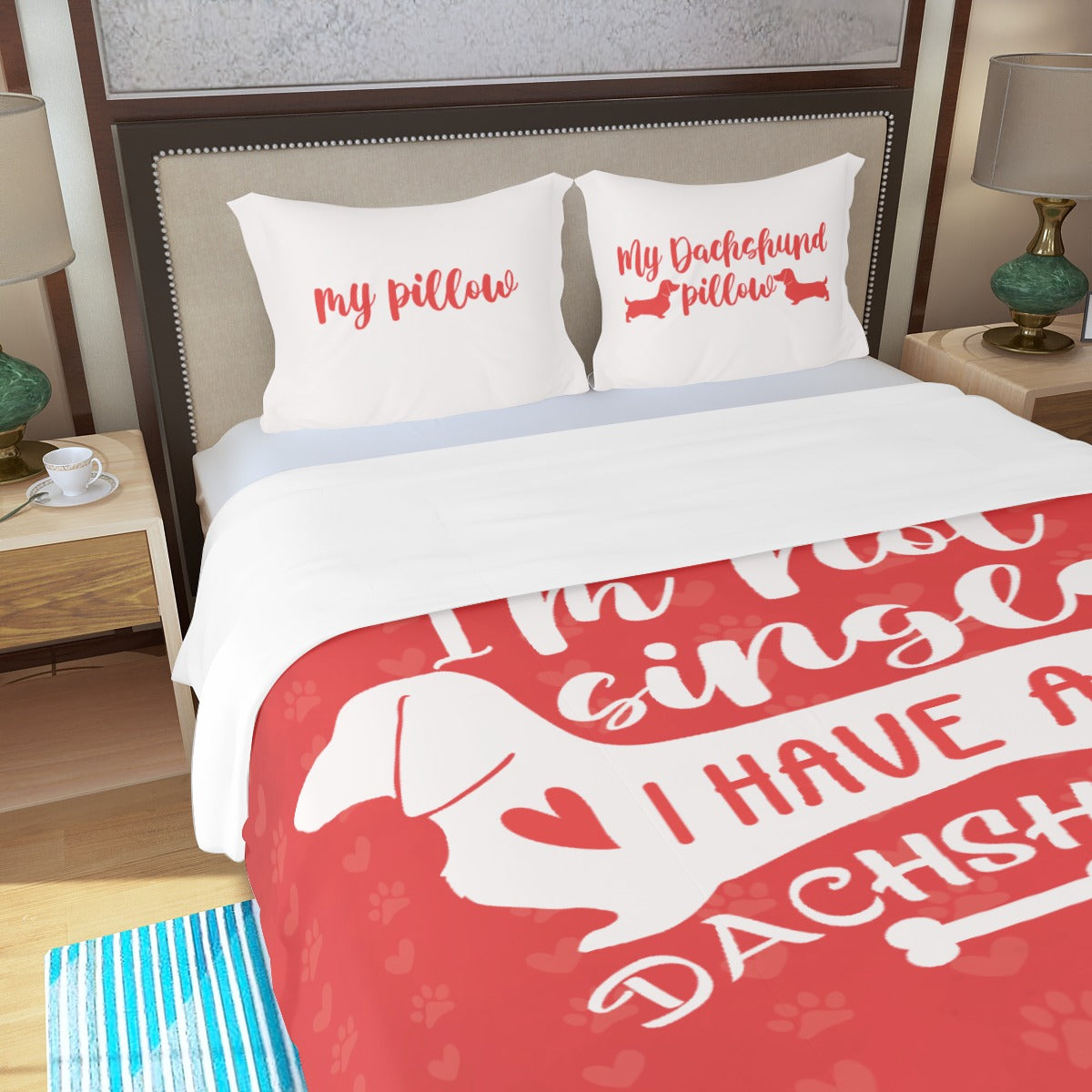 Piper - Bedding Set for dachshund lovers