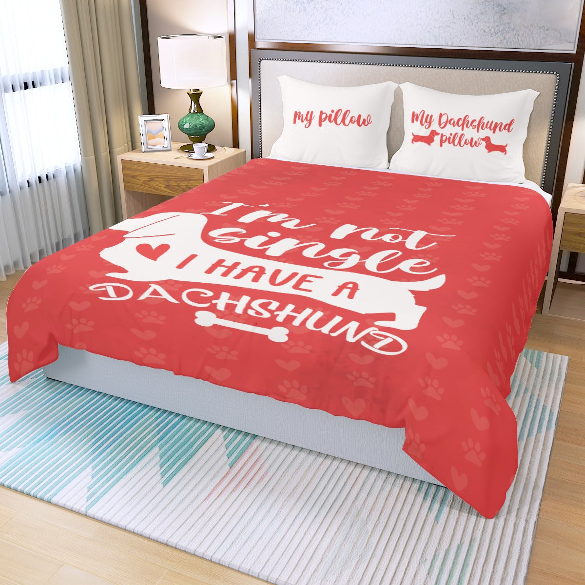 Piper - Bedding Set for dachshund lovers