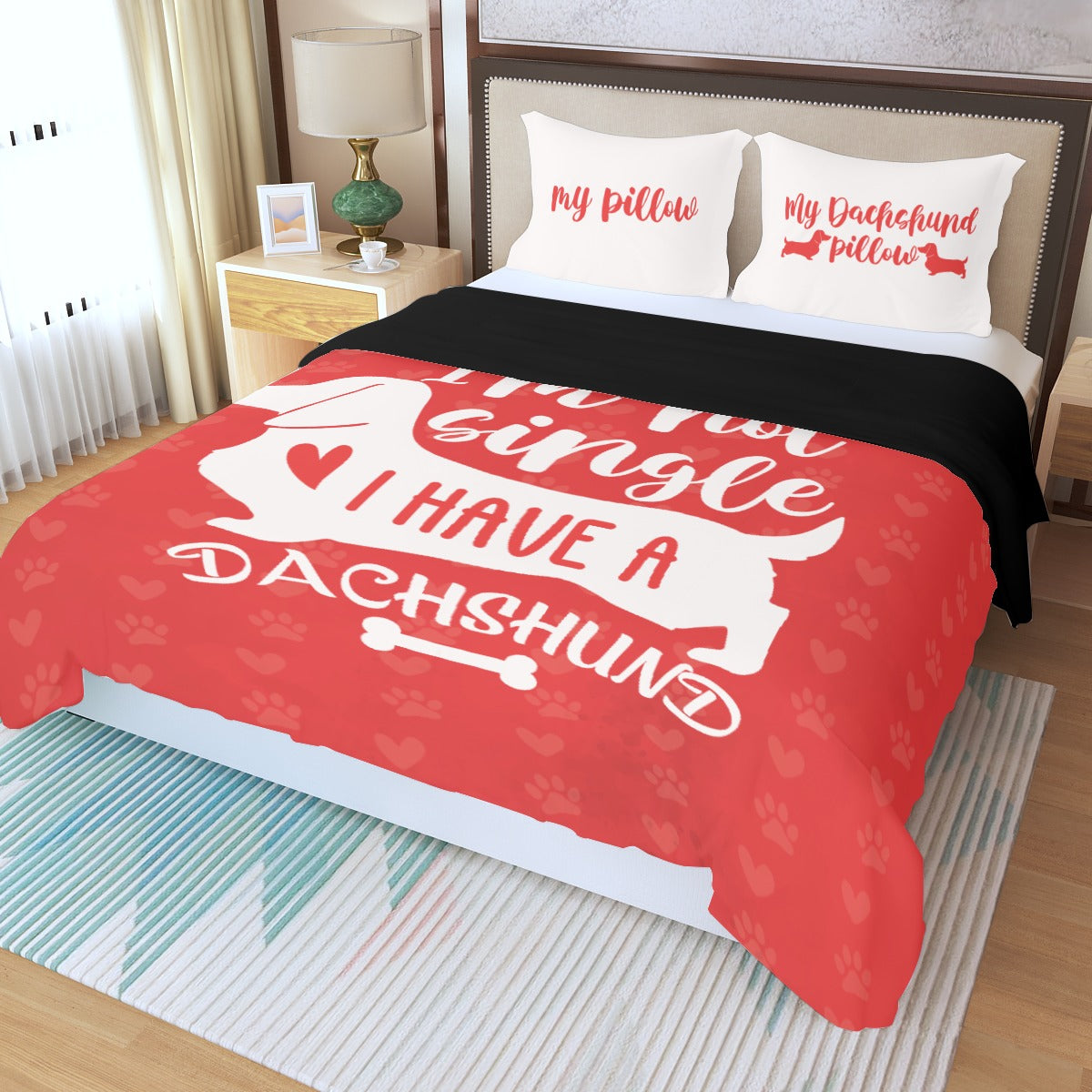 Piper - Bedding Set for dachshund lovers