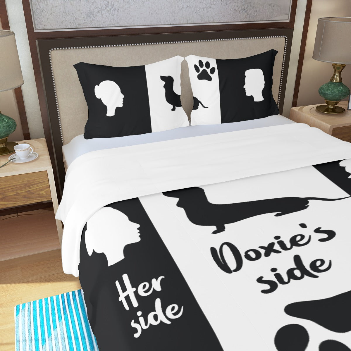 Benji - Bedding Set for Dachshund lover