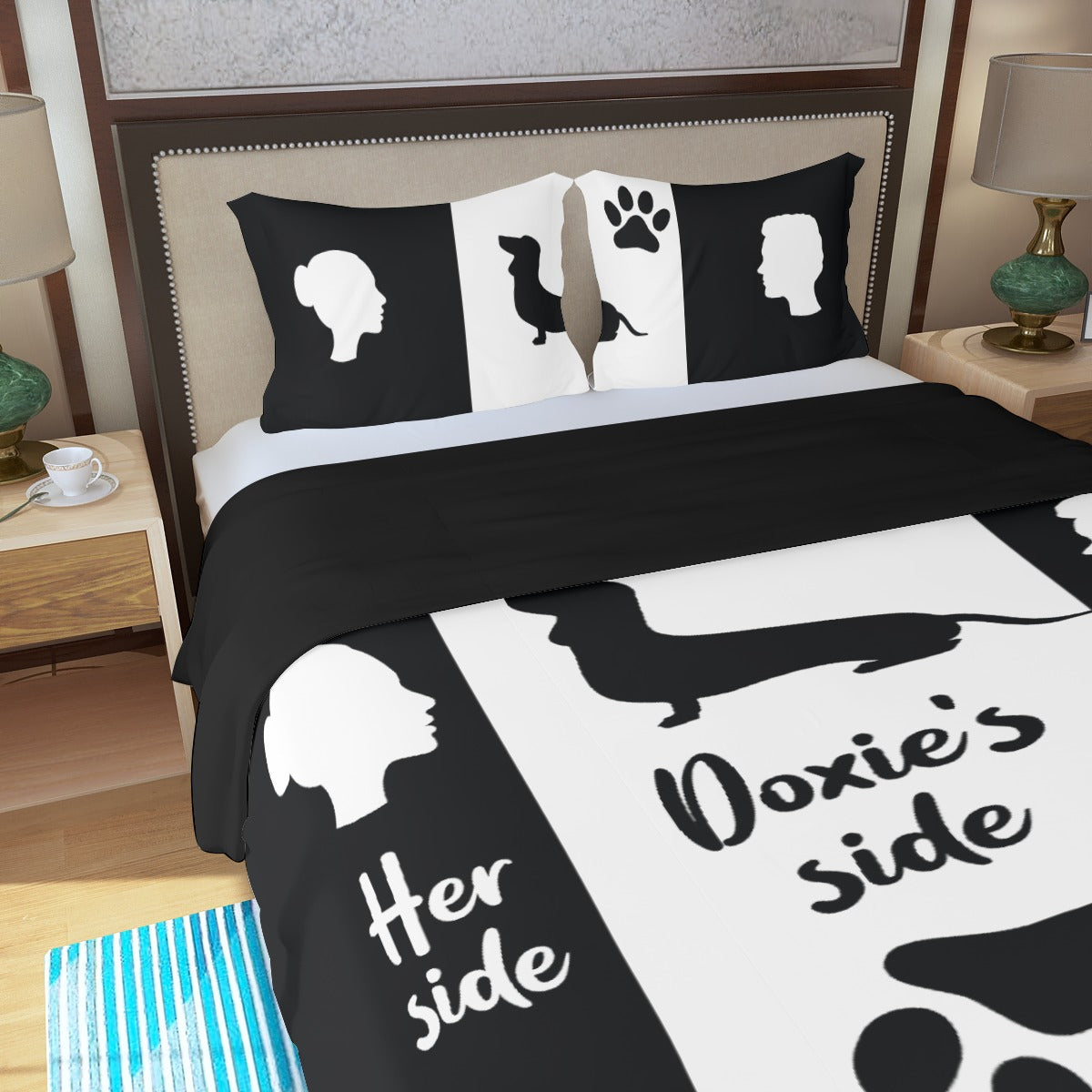 Benji - Bedding Set for Dachshund lover