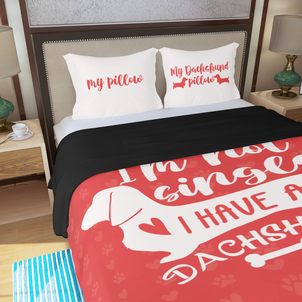 Piper - Bedding Set for dachshund lovers