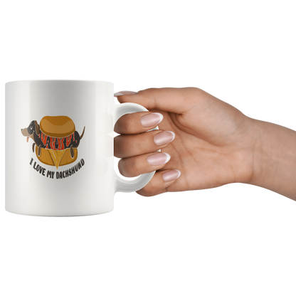 I love my Dachshund - Mug