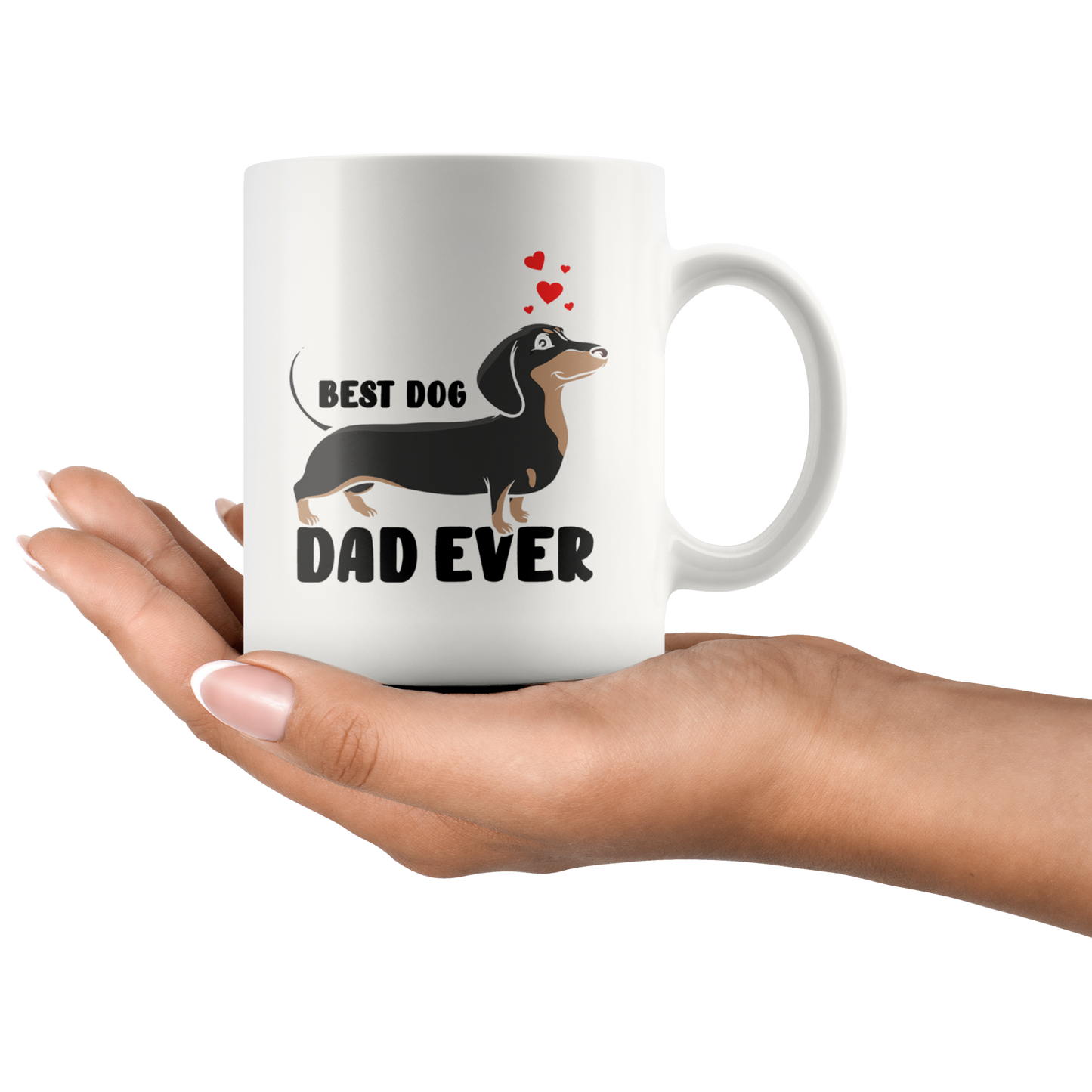 Best Dachshund Dad - Mug