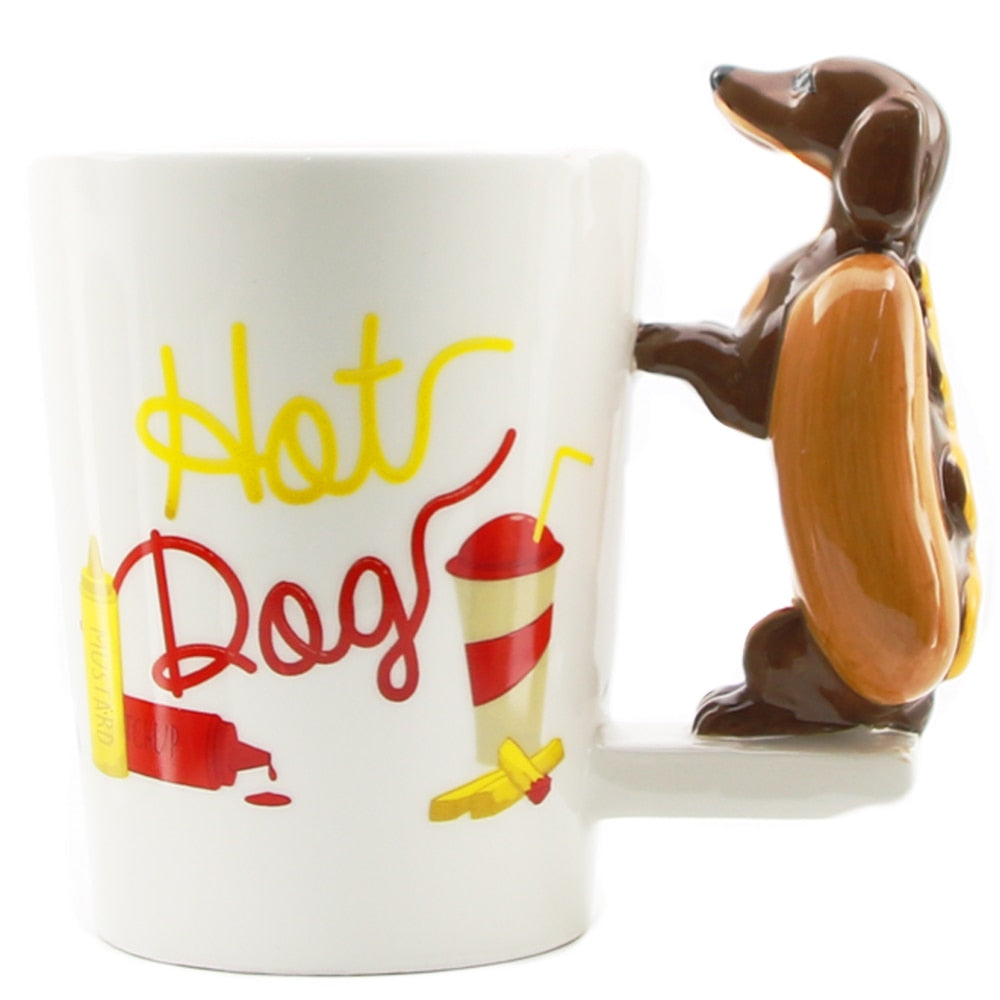 Dachshund Sausage Coffee Mugs - Dachshund Shop.jpg