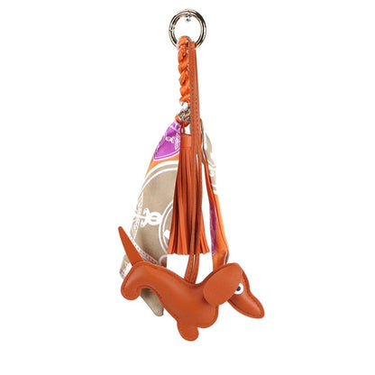Dachshund PU Leather Keychain I Key Holder Accessories