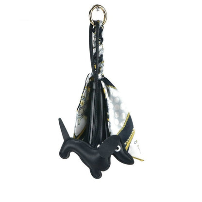 Dachshund PU Leather Keychain I Key Holder Accessories