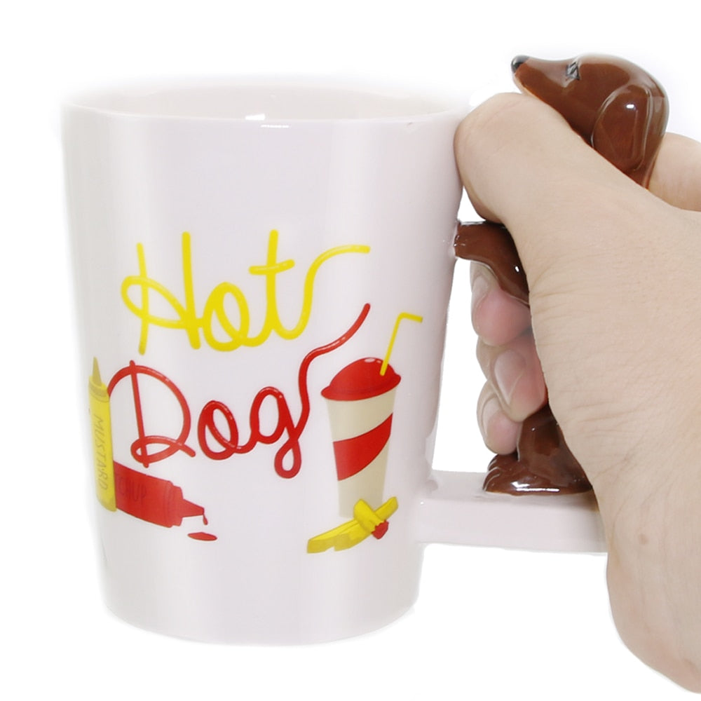 Dachshund Sausage Coffee Mugs - Dachshund Shop.jpg