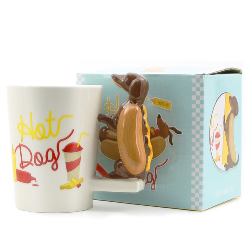 Dachshund Sausage Coffee Mugs - Dachshund Shop.jpg