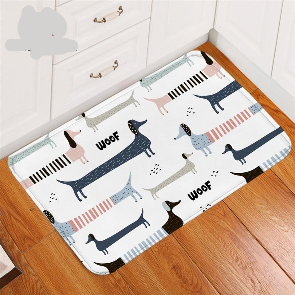 Dachshunds Pattern Multi Use Floor Mat- Dachshunds Shop.jpg