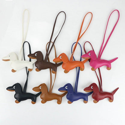Dachshund PU Leather Keychain I Key Holder Accessories