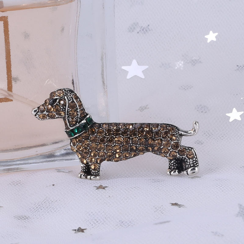 Dachshund Rhinestone Brooches for Women - Dachshund shop.jpg