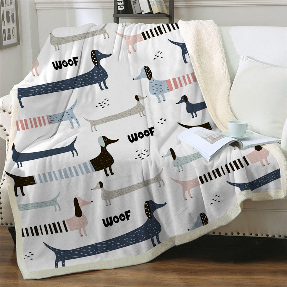 Dachshund Blanket Bed - Dachshund shop.jpg