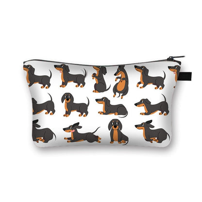 Dachshund Makeup Bag Travel Organizer Cosmetic Bag- Dachshund Shop.jpg