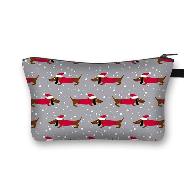 Dachshund Makeup Bag Travel Organizer Cosmetic Bag- Dachshund Shop.jpg