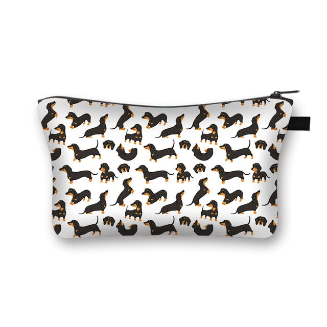 Dachshund Makeup Bag Travel Organizer Cosmetic Bag- Dachshund Shop.jpg