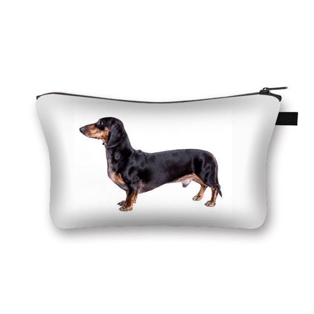 Dachshund Makeup Bag Travel Organizer Cosmetic Bag- Dachshund Shop.jpg