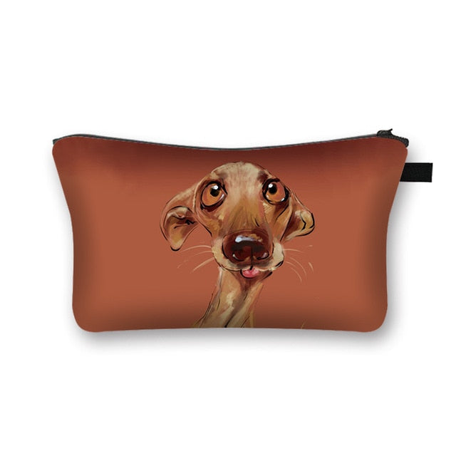 Dachshund Makeup Bag Travel Organizer Cosmetic Bag- Dachshund Shop.jpg