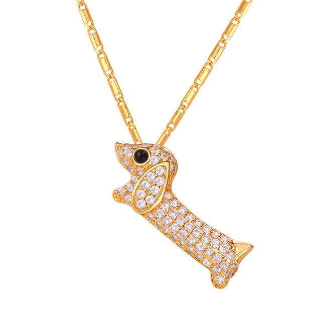 Dachshund Pendant Necklace for Women - Dachshund shop.jpg