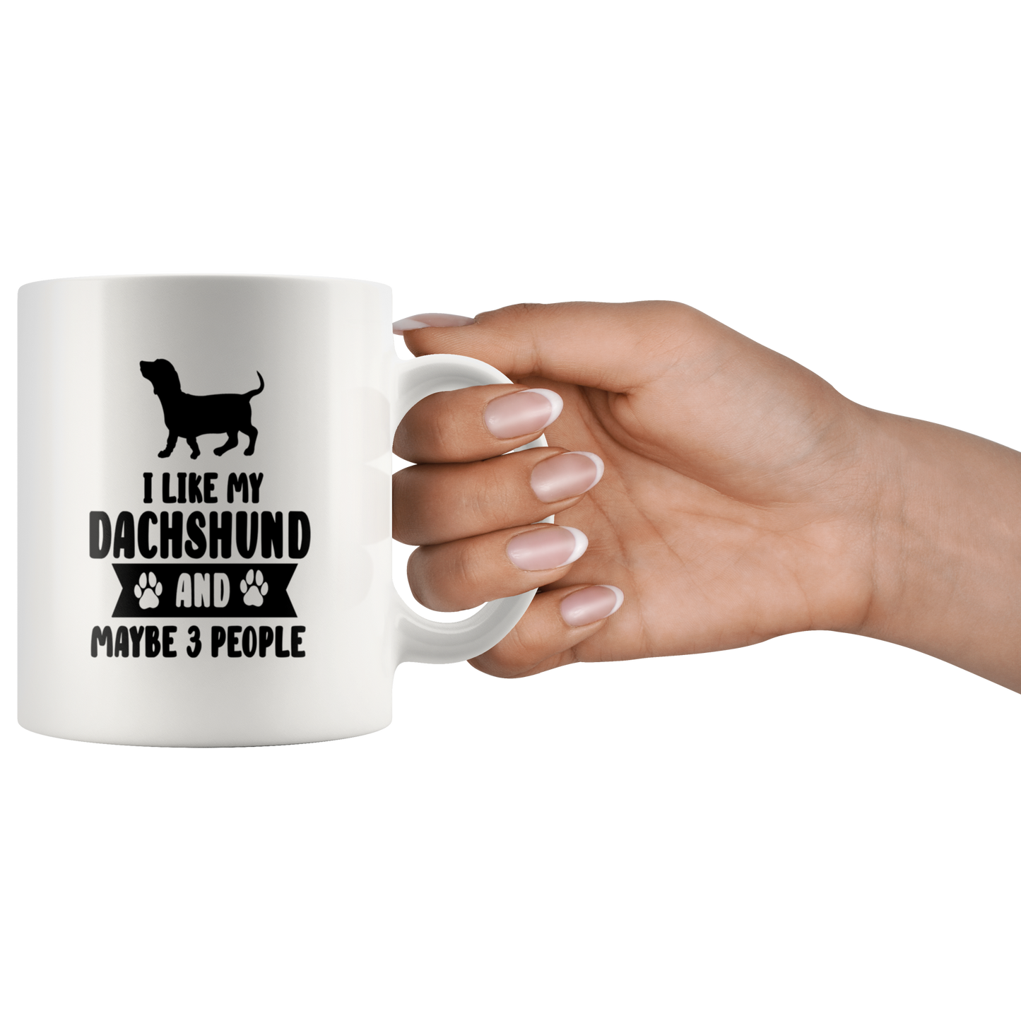 Me gusta mi Dachshund - Taza